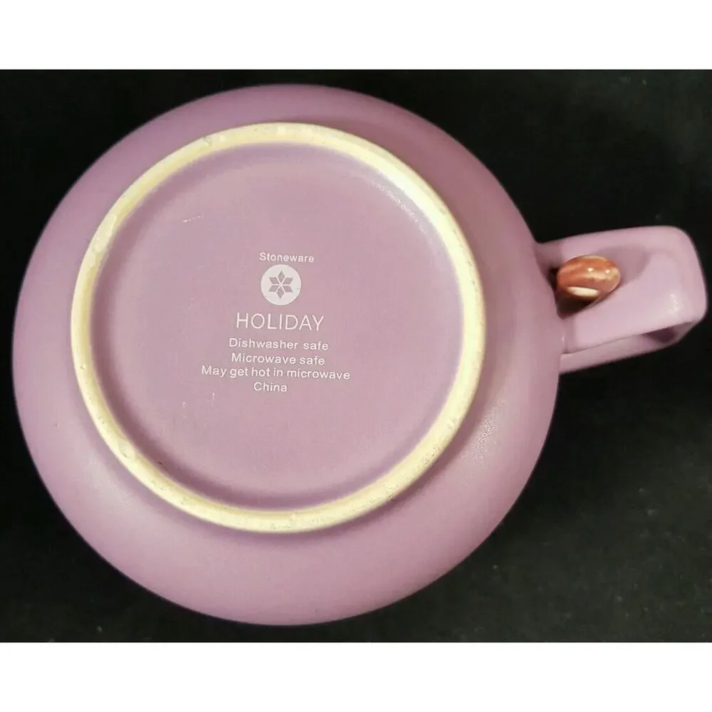 I Love My Cat White Enameled Food Bowl Dish Spoon Stoneware Ceramic Porcelain